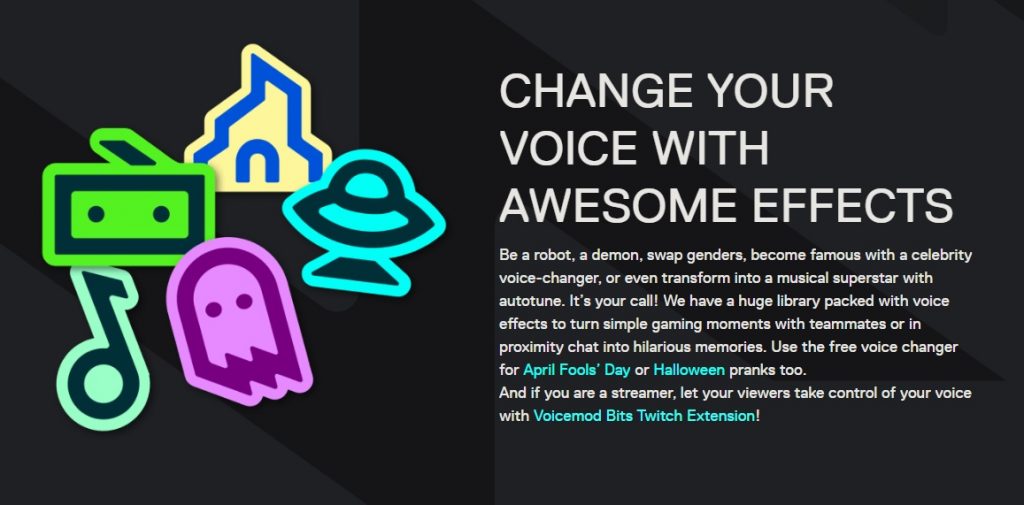 Voice mode Voice change mode